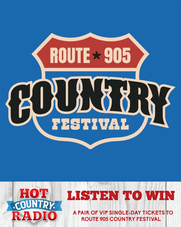 Listen to Win VIP Single-Day Tickets to Route 905 Country Festival
